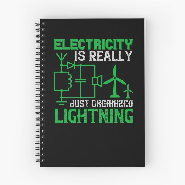 Item preview, Electricity is really just organized lightning designed and sold by dm4design.