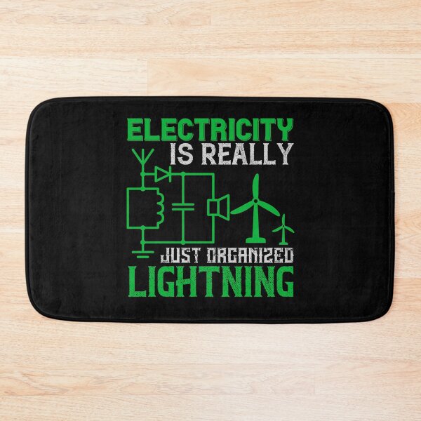 Item preview, Electricity is really just organized lightning designed and sold by dm4design.