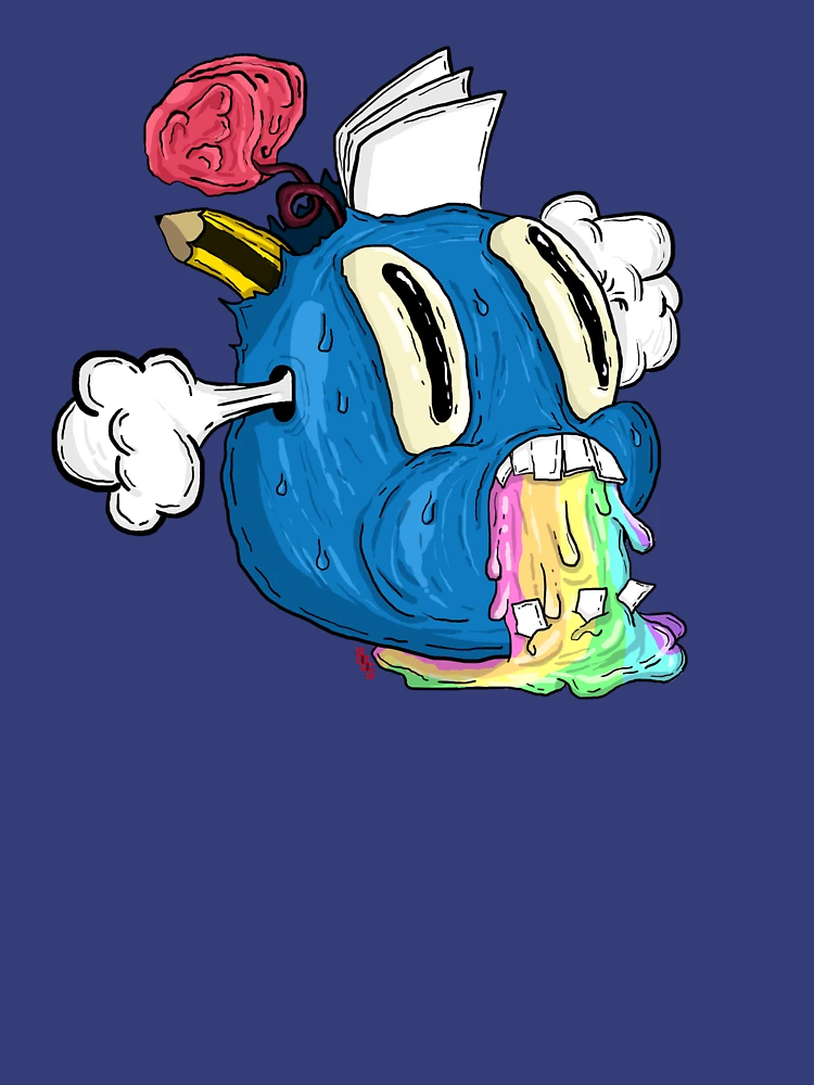 Thumbnail 4 of 4, V-Neck T-Shirt, Overload! designed and sold by RottenBrainStem.