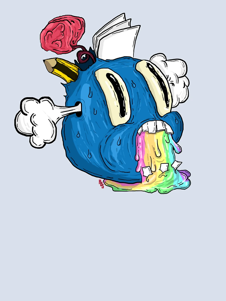 Thumbnail 4 of 4, Boxy T-Shirt, Overload! designed and sold by RottenBrainStem.