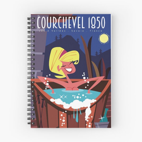 Item preview, Courchevel 1850 ski poster designed and sold by Gary Godel.