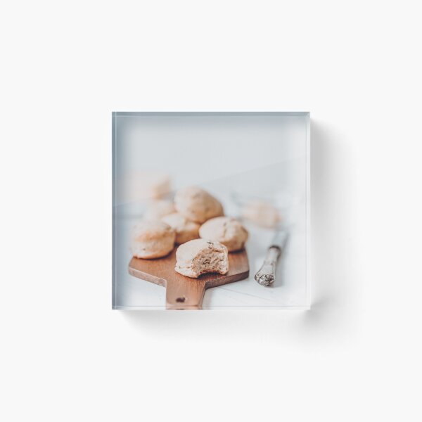 Item preview, Cheese and Ham Muffins, Food Photography Print, Kitchen Print, Flat Lay Wall Art, Restaurant Cuisine Art Print designed and sold by radub85.