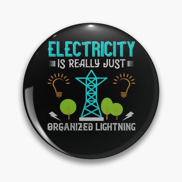 Item preview, Electricity is really just organized lightning designed and sold by dm4design.