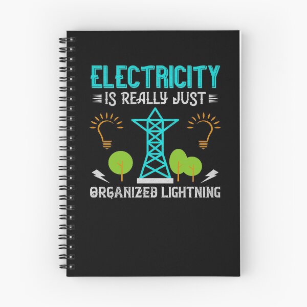 Item preview, Electricity is really just organized lightning designed and sold by dm4design.