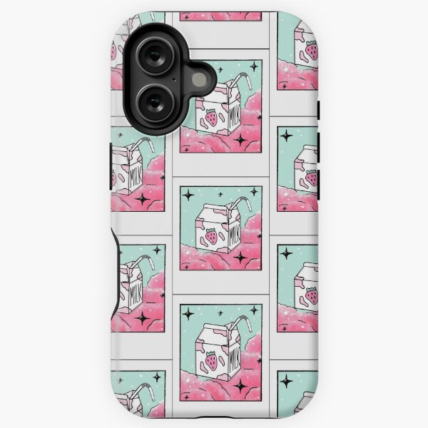 Vista previa del artículo con la obra «Polaroid de fresa con leche», diseñado y vendido por tjonesnj.