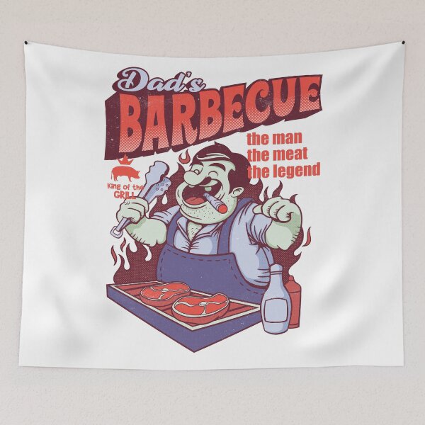 Artikelvorschau, Dads Barbeque entworfen und verkauft von pixeldsigns.