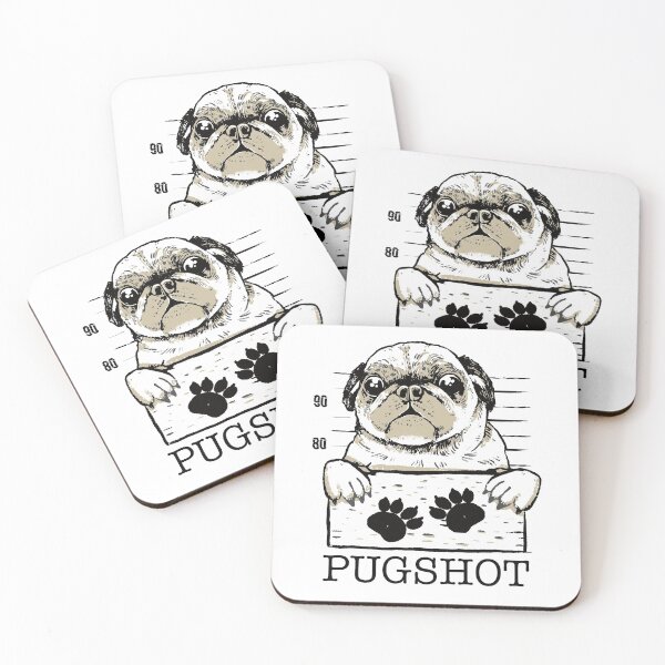 Item preview, Pugshot - Badass Paws designed and sold by infleims.