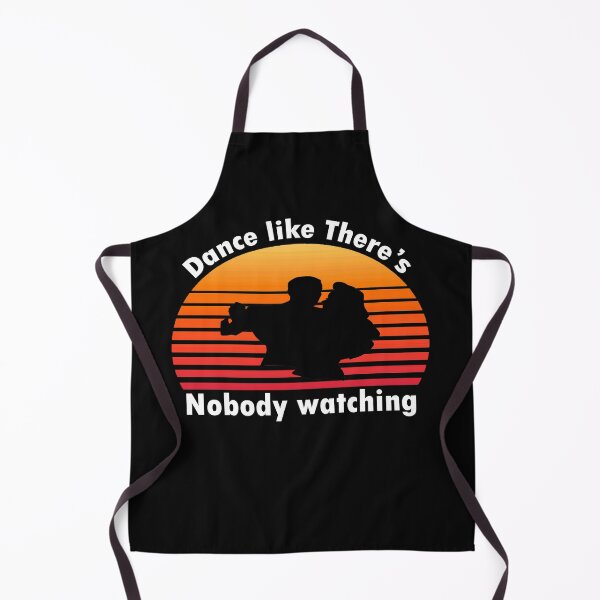 Item preview, Dance like there’s nobody watching, vintage retro sunset-dancing hobby designed and sold by merchfun2.