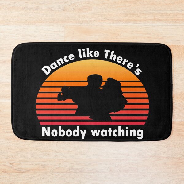 Item preview, Dance like there’s nobody watching, vintage retro sunset-dancing hobby designed and sold by merchfun2.