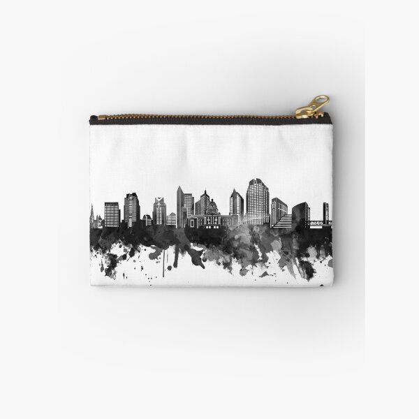 Item preview, sacramento skyline bw designed and sold by BekimART2.
