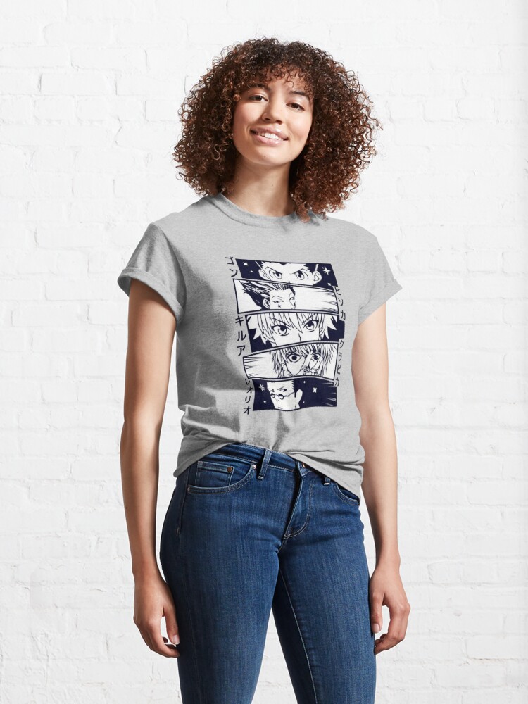 Alternate view of Anime Faces Classic T-Shirt