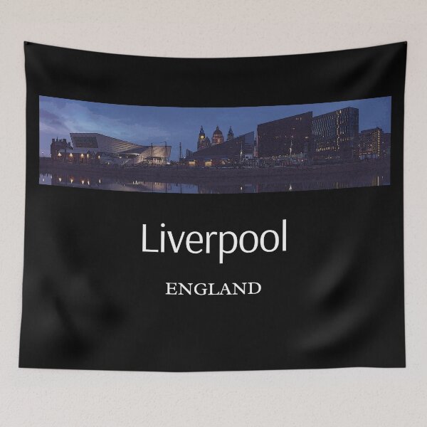 Item preview, Blue hour in the dock in Liverpool. Great souvenir from Liverpool, England. designed and sold by Kipcio.