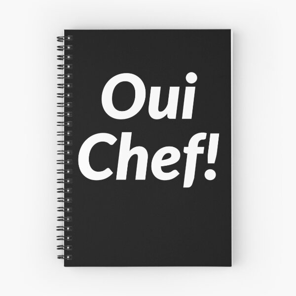 Item preview, Oui Chef Yes Chef Sous Chef designed and sold by AwesomeWorld1.