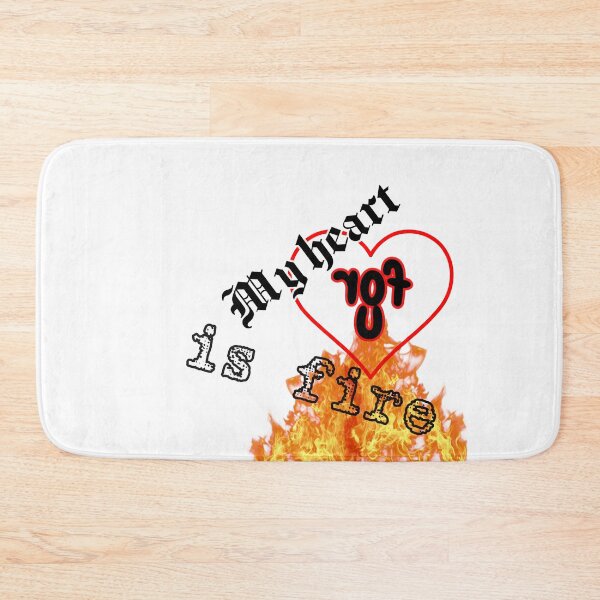 Item preview, MY HEART FOR U IS FIRE designed and sold by Kreative4.