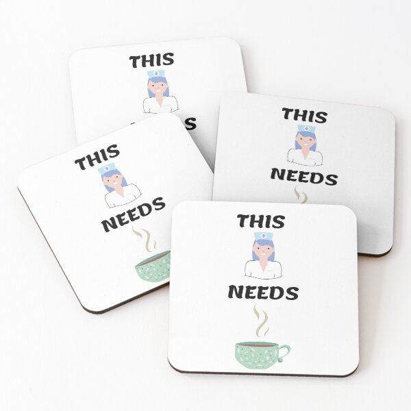 Item preview, This Nurse Needs A Coffee Clipart designed and sold by LuckyKermit.