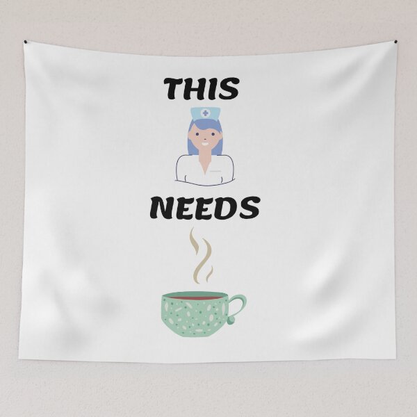 Item preview, This Nurse Needs A Coffee Clipart designed and sold by LuckyKermit.