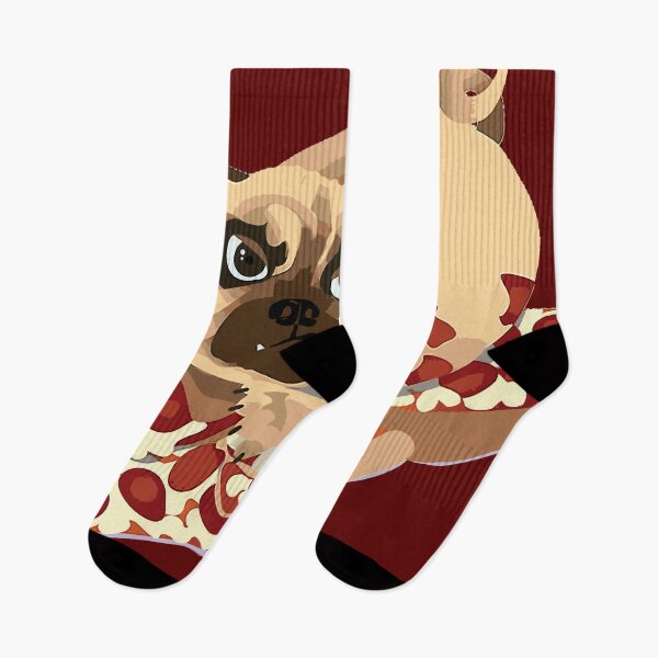 Item preview, pug pizza dog classic designed and sold by geraldellis.