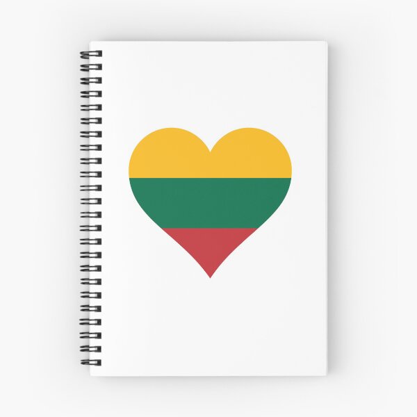 Item preview, Lithuania Lithuanian flag flag heart designed and sold by GeogDesigns.