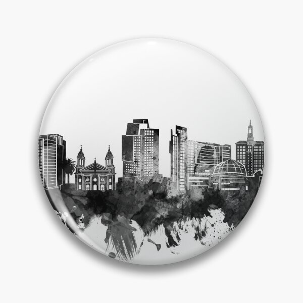 Item preview, san jose skyline bw designed and sold by BekimART2.