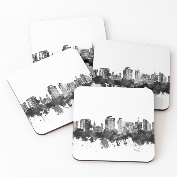 Item preview, san jose skyline bw designed and sold by BekimART2.