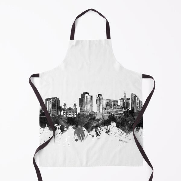 Item preview, san jose skyline bw designed and sold by BekimART2.