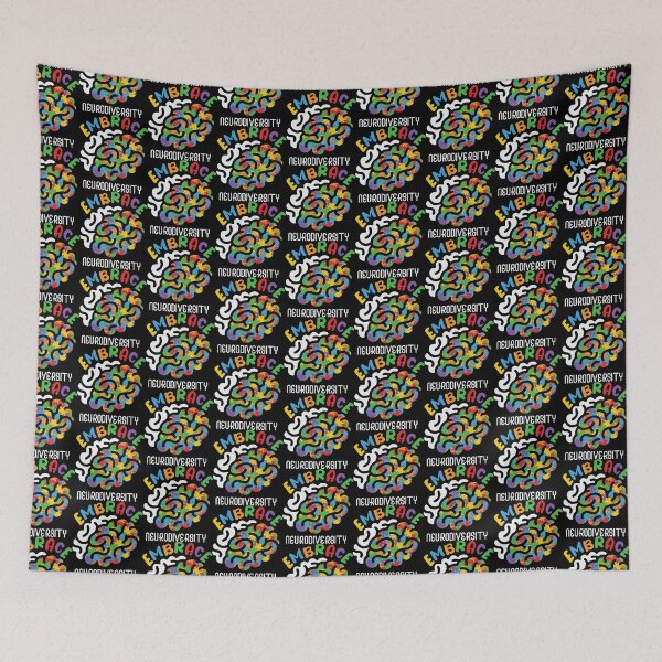 Item preview, Embrace Neurodiversity. Autism supporter designed and sold by All-The-Tees.