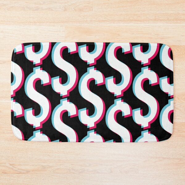 Item preview, Dollar sign $ Tik Tok Style Glitch Effect blue white red $$$ designed and sold by hendeJens.