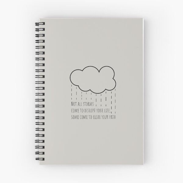 Item preview, Not all storms come to disrupt your life designed and sold by Minimalist Quotes and Sayings.
