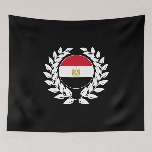 Item preview, Egypt Egyptian flag flag designed and sold by GeogDesigns.