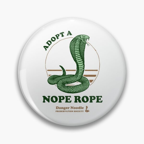 Item preview, Adopt A Nope Rope - Danger Noodle Preservation Society designed and sold by Yipptee Shirts.
