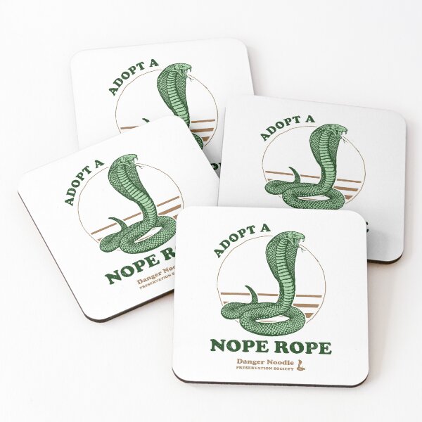 Item preview, Adopt A Nope Rope - Danger Noodle Preservation Society designed and sold by Yipptee Shirts.