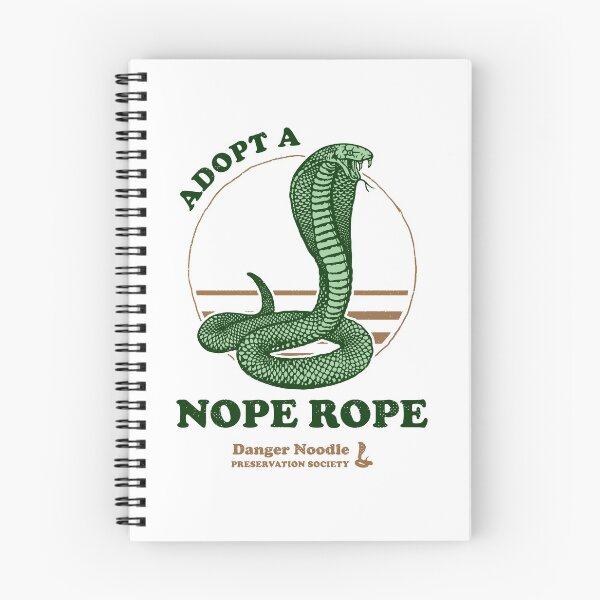 Item preview, Adopt A Nope Rope - Danger Noodle Preservation Society designed and sold by Yipptee Shirts.