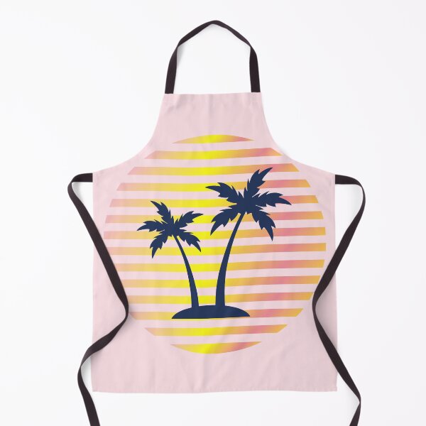 Item preview, Pink Summer Sunset Palms designed and sold by HappyPeeps.