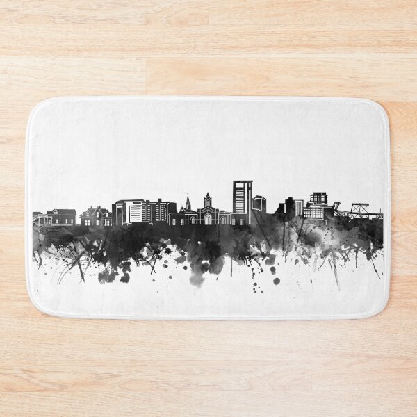 Item preview, fort collins skyline bw designed and sold by BekimART2.