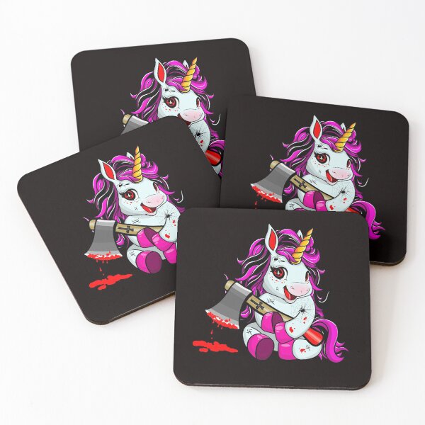 Item preview, Pastel Goth Soft Grunge Yami Kawaii Unicorn - Cute But Psycho designed and sold by MyFreakyWorld.
