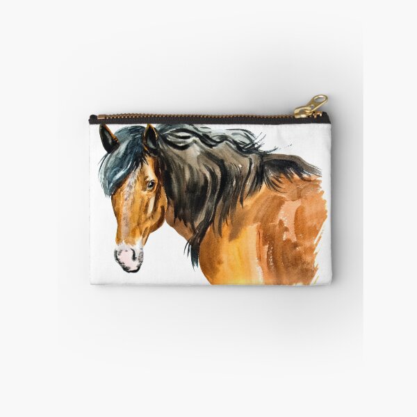 Item preview, watercolor horse designed and sold by VicaVeresk.