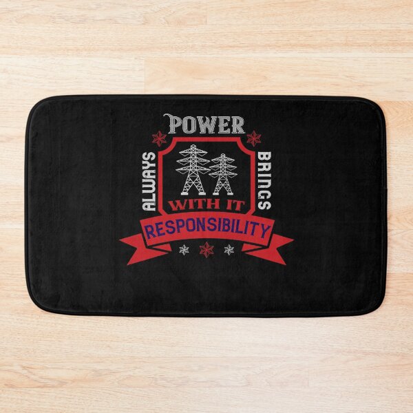 Item preview, Power always brings with it responsibility designed and sold by dm4design.