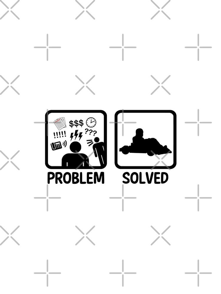 Thumbnail 4 of 4, iPhone Case, Problem Solved Go Kart Racing designed and sold by BeyondEvolved.