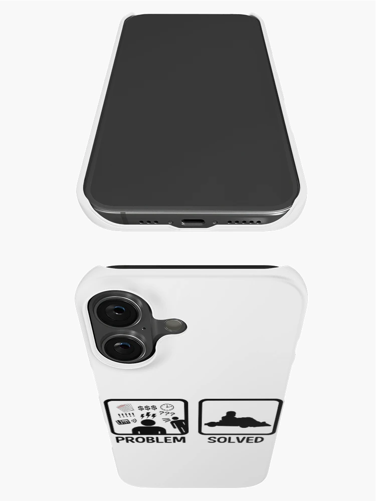 Thumbnail 3 of 4, iPhone Case, Problem Solved Go Kart Racing designed and sold by BeyondEvolved.