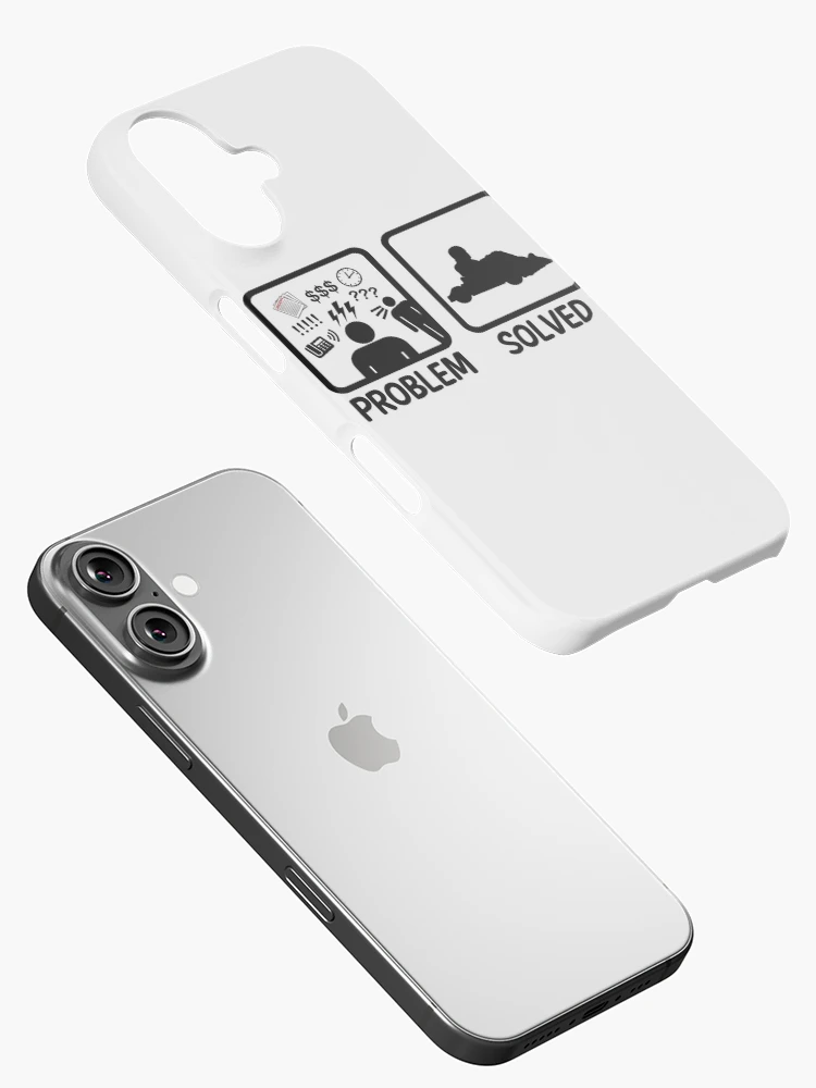 Thumbnail 2 of 4, iPhone Case, Problem Solved Go Kart Racing designed and sold by BeyondEvolved.
