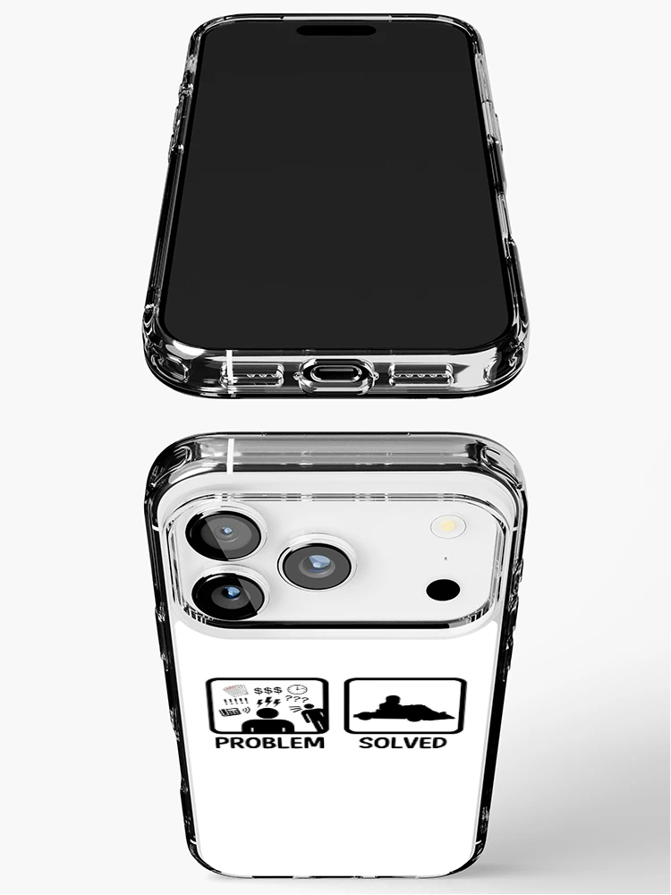 Thumbnail 3 of 5, iPhone Case, Problem Solved Go Kart Racing designed and sold by BeyondEvolved.