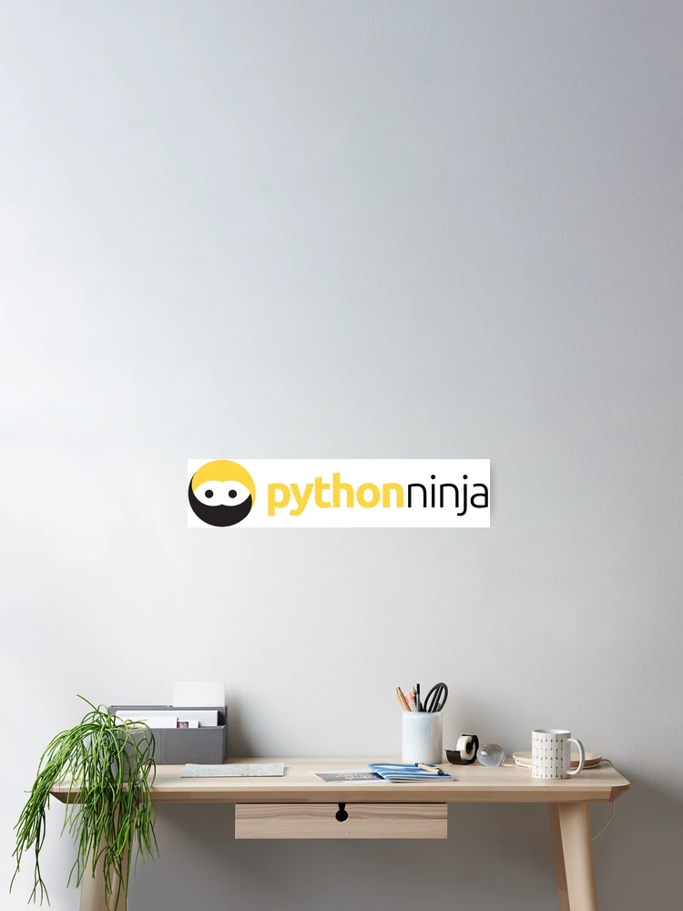Thumbnail 2 of 3, Poster, Python Ninja designed and sold by Tech-e-Tees.