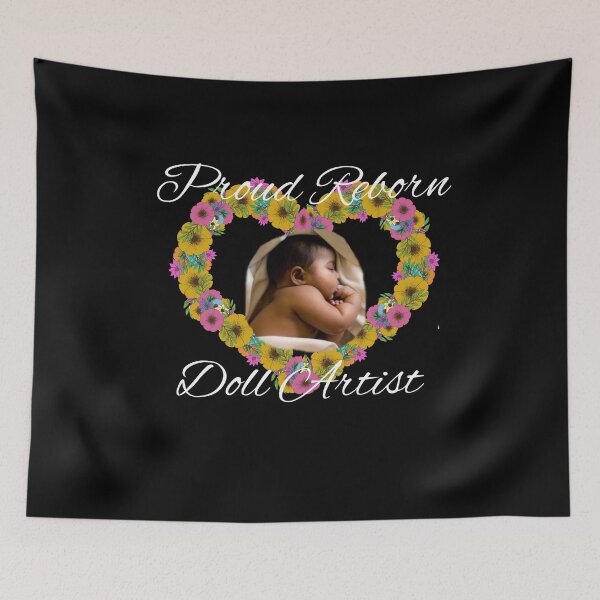 Item preview, Reborn Doll Artist Proud Spanish African American Baby  designed and sold by uniqueteeshirts.