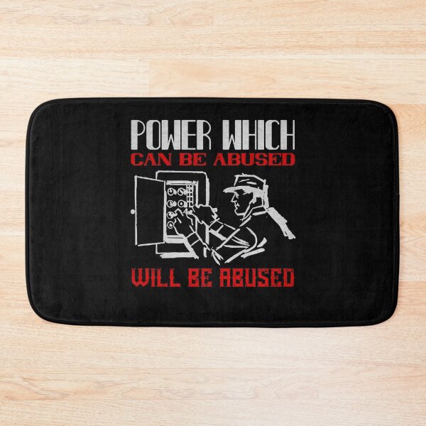 Item preview, Power which can be abused will be abused designed and sold by dm4design.