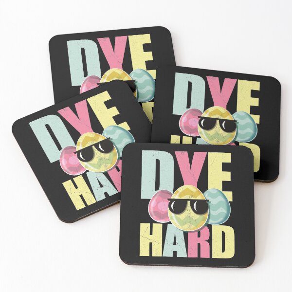 Item preview, Dye Hard - Funny Colored Easter Eggs designed and sold by bonmotto.