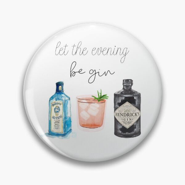 Item preview, Let the evening Be Gin  designed and sold by moniquealexa.