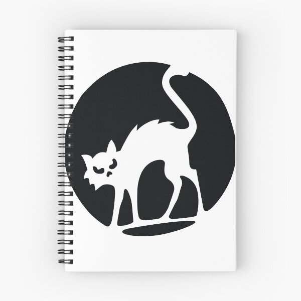 Item preview, Scary halloween cat designed and sold by josieburden.