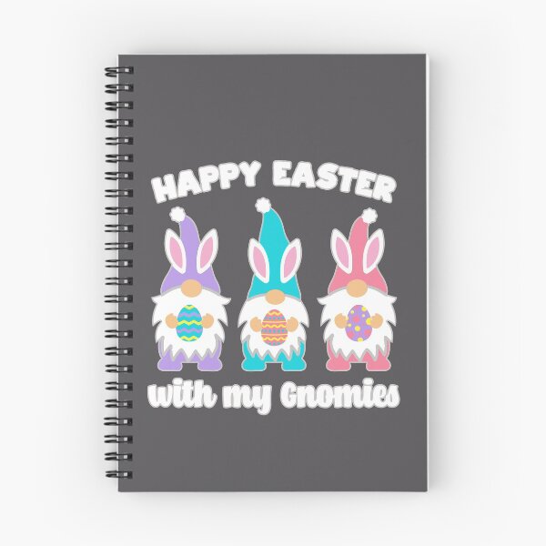 Item preview, Happy Easter with my Gnomies cute Gnome Bunnies designed and sold by Rabbitti.