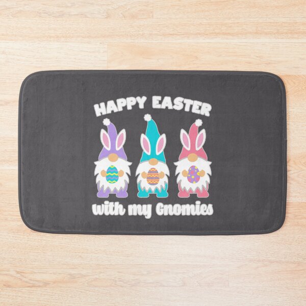Item preview, Happy Easter with my Gnomies cute Gnome Bunnies designed and sold by Rabbitti.