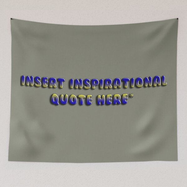 Item preview, Inset inspirational quote here designed and sold by NinjaLulu.